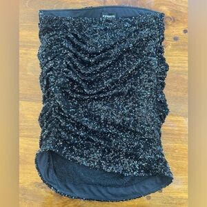 EXPRESS sequin strapless top. BRAND NEW with tags.